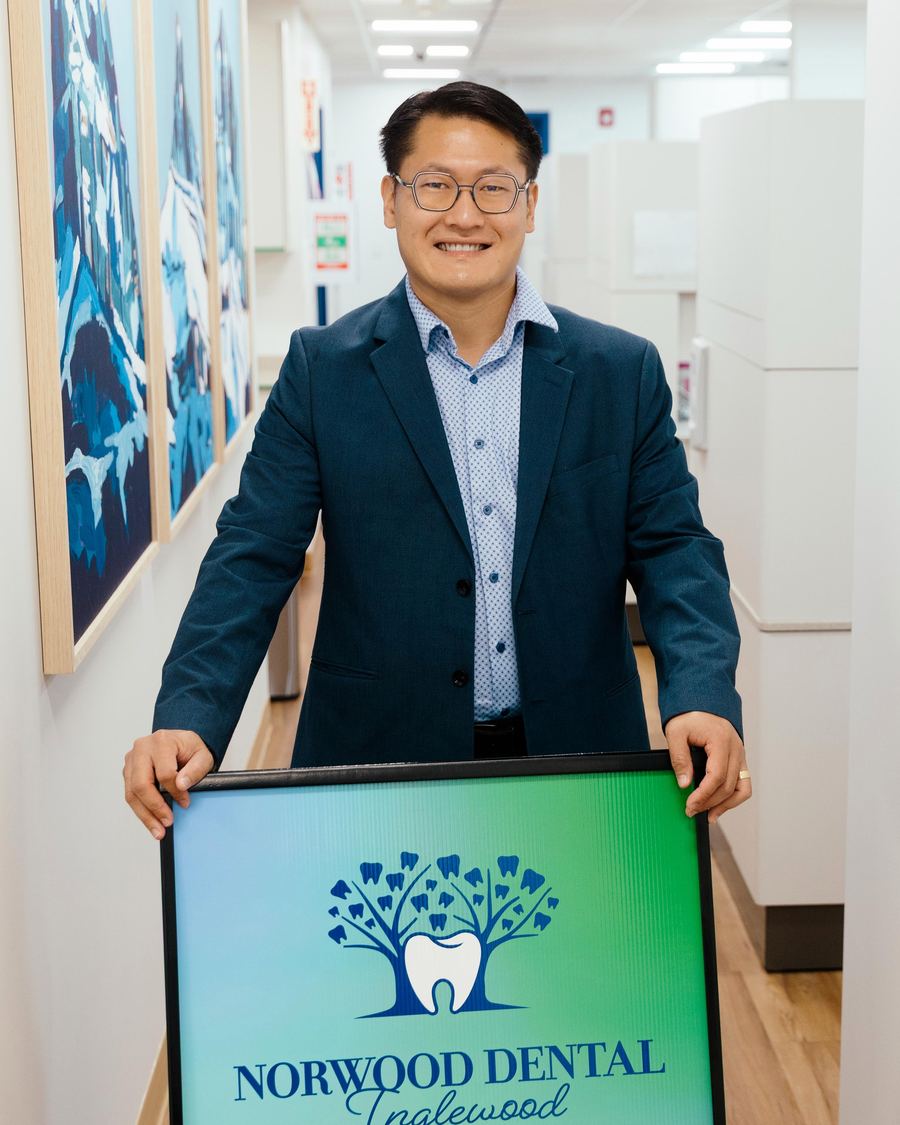 Dr. William Chin, dentist and co-founder of Norwood Dental Centre