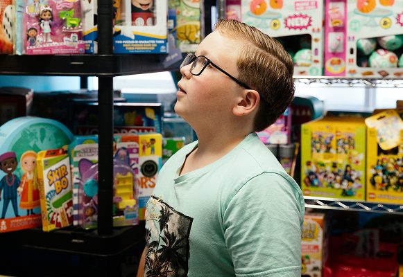 Take home a free toy at the end of every visit